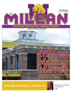 October 2013 Vol. 14, I