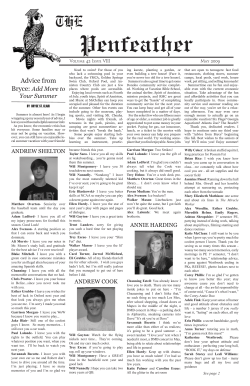 THE Penfeather - The Donoho School