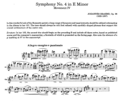 Symphony No, 4 in E Minor - Northwest Symphony Orchestra