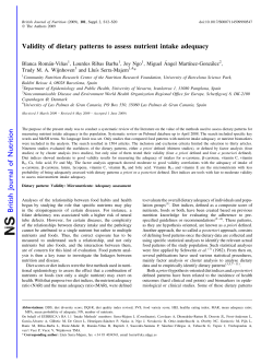 British Journal of Nutrition