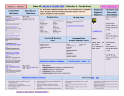 Reading Process - Collier County Public Schools