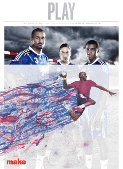the sports and culture magazine from make architects