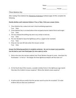 Three Skeleton Key assignment