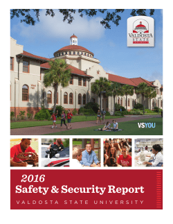 Annual Safety Security Crime Report