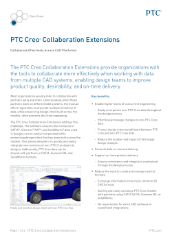 PTC Creo&reg; Collaboration Extensions