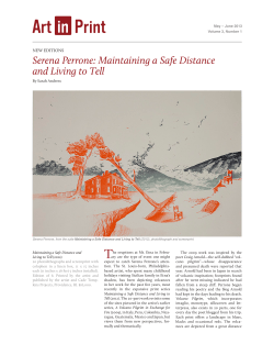 Serena Perrone: Maintaining a Safe Distance and Living to Tell