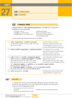 Unit 27 - Zanichelli online per la scuola