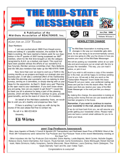 Eli Wirtes - Mid-State Association of REALTORS