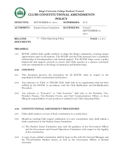 clubs constitutional amendments policy