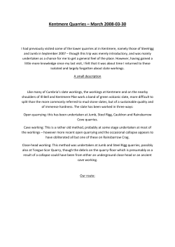 Kentmere Quarries &ndash; March 2008-03-30