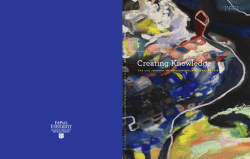 2016, Volume 9 - College of Liberal Arts and Social Sciences