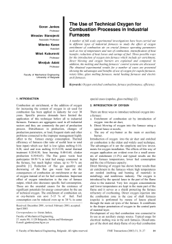 Introduction of oxygen