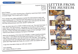 7-1 Letter from the Museum