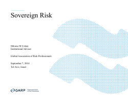 Sovereign Risk