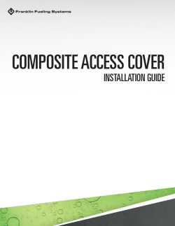 Composite Access Cover Installation Guide