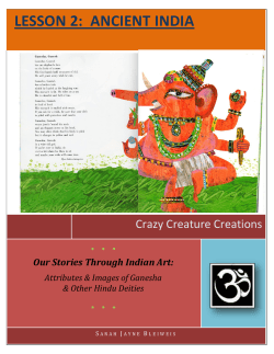 LESSON 2: ANCIENT INDIA