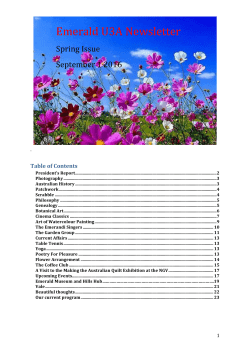 Our latest Newsletter