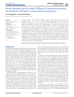 Does richness lose its luster? Effects of extensive practice on