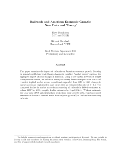 Railroads and American Economic Growth: New Data