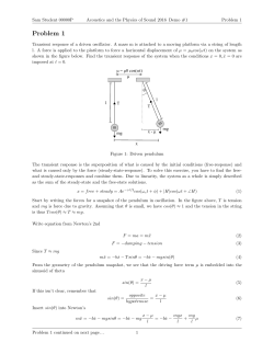 Demo exercises for week 1