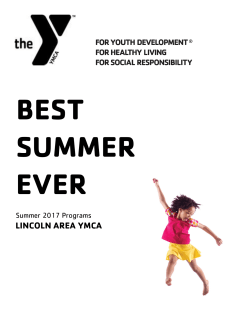 program guide - Lincoln Area YMCA