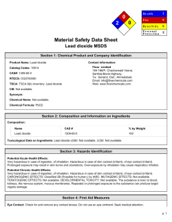 MSDS - Finar Limited