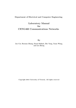 Lab Manual - University of Victoria