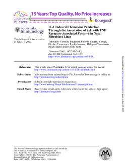 Fibroblast Lines Receptor-Associated Factor