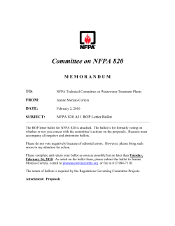 Committee on NFPA 820