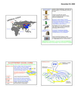 ILLUSTRATED VOCAB: CHINA