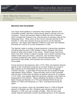 Baronne and Carondelet - New Orleans Bar Association