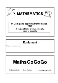 Answers - MathsGoGoGo