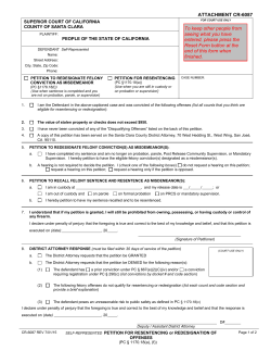 CR-6087 - The Superior Court of California, County of Santa Clara