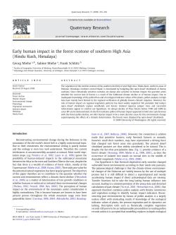 Hindu Kush, Himalaya