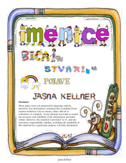 Jasna Kellner - Holy Trinity Croatian Parish