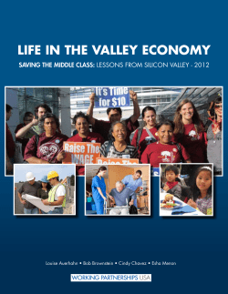 life in the valley economy