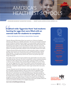 america`s healthiest schools - Healthy Schools Program