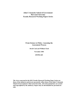 Assessing - Harvard University