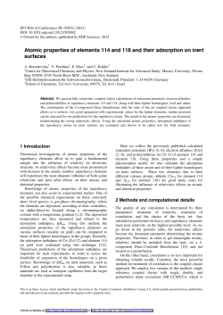 Atomic properties of elements 114 and 118 and their adsorption on
