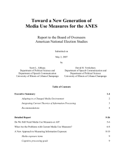 Full Text - American National Election Studies
