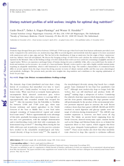 British Journal of Nutrition