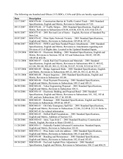 The following one hundred and fifteen (115) BDCs, CANs and QIAs