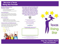 Become a Texas Rising Star Provider