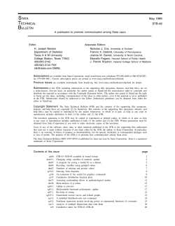STB-49 - Stata Press