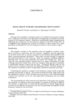 CHAPTER 56 WAVE GROUP FORCED NEARSHORE