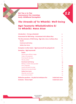 Assessment for Well-being