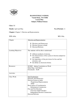 Political Science - Bloom Public School