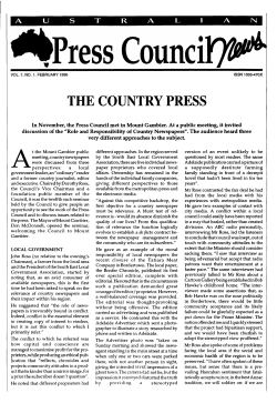 the country press