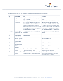 Page Notes/Location Error Correction 2.25 2nd paragraph, 5th line