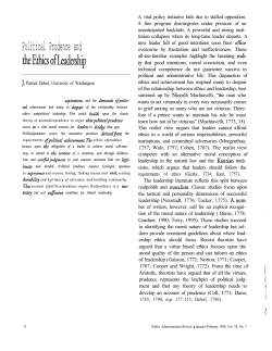 Political Prudence and - University of Washington
